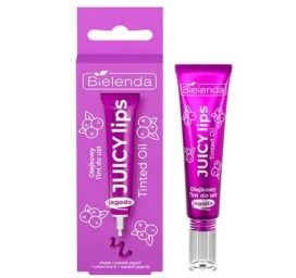 BIELENDA Juicy Lips tinted lip oil with blueberry seed oil and Vitamin E, 10g
