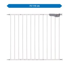 REER Advanced Screw-Fit pressure-mounted safety gate for child safety, 75-110cm