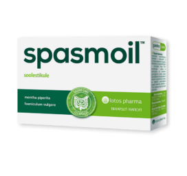 Spasmoil for abdominal gas and spasms, 15 capsules