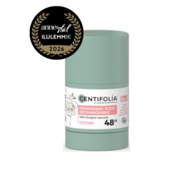 CENTIFOLIA natural baking soda-free refillable deodorant with magnesium Cotton Flower, 50g