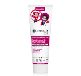CENTIFOLIA Berry-flavored fluoride-free toothpaste for children aged 2-6, 75ml