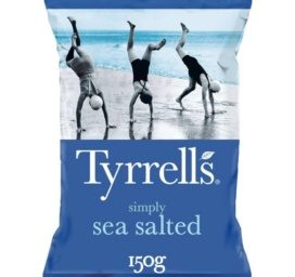 Tyrrell’s lightly salted potato chips, 150 g