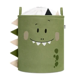 SIPO Premium toy storage basket with drawstring Dino, 63 L
