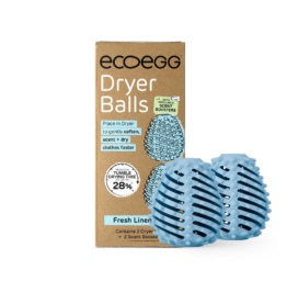 ECOEGG Dryer Egg for softening and scenting laundry in the dryer Fresh Line, 2 pieces per package