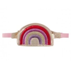 ROCKAHULA Kids Rainbow Belt Bag, Disco Rainbow