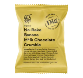 DIG Banana chocolate crispy, 35g