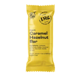 DIG caramel hazelnut bar, 42g