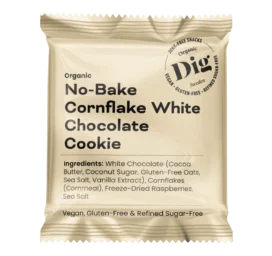 DIG white chocolate cookie with cornflakes, 30g