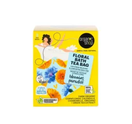 ORGANIC SHOP Bath Tea Floral Bath Tea Bag, 3*50g