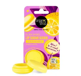 ORGANIC SHOP Lip Scrub Lemon Macaron, 10ml