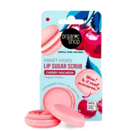 ORGANIC SHOP Lip Scrub Cherry Macaron, 10ml