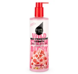 ORGANIC SHOP Silky Body Wash Wild Strawberry Granita, 400ml