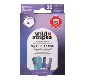 WILD STRIPES Sunset nasal strip for better sleep, 20 pcs