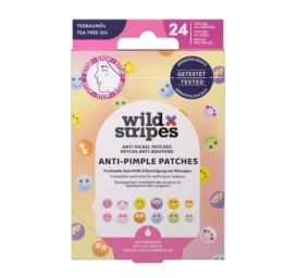 WILD STRIPES acne patches with tea tree oil, 20 pcs