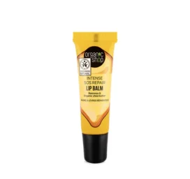 ORGANIC SHOP SOS Repair lip balm with beeswax and shea butter, 10ml