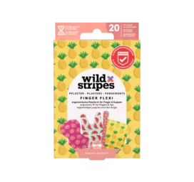 WILD STRIPES Finger Flexi stretchable bandages for fingers and fingertips, 20 pcs