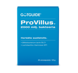 GÜTGUIDE PROVILLUS 2000 million bacteria for sensitive intestine, 20 pcs