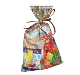 YUMEARTH Candy Bag with lollipops, snacks, and chewy candies, 280 gr