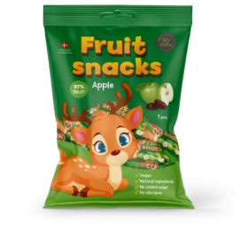 MYBITE Fruite snack apple-flavoured fruit snacks, 100g