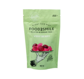 FOOD2SMILE Very Berry sugar-free gummy candies, 85g