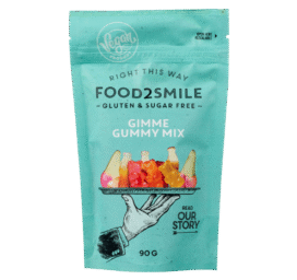 FOOD2SMILE Gimme Gummy mix sugar-free candy, 85g