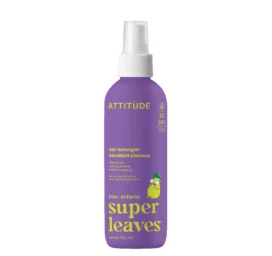 ATTITUDE Super Leaves Pear-scented kid's detangler, 240 ml