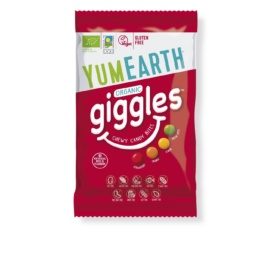 YUMEARTH Organic Flavor Soft Gummy Candies Giggles, 40g