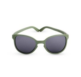 KIETLA Wazz sunglasses with screwless and 100% unbreakable frame, high category 3 protection, for ages 7-12, color KHAKI
