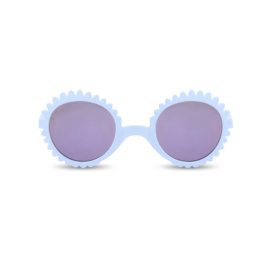 KIETLA screwless and 100% unbreakable frame sunglasses for children aged 2-4 years, with high UVA and UVB protection and polarized LILAC lenses, color IRIS