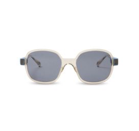 KIETLA URBAN children's square polarized sunglasses with 180° flexible temples and high UVA/UVB protection for children aged 7-12 years, MOKA BLUE