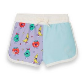 KIETLA ICONIC Swim baby pants UPF 50+ with sun protection fabric and UV sensor for ages 2-4, FRUITE