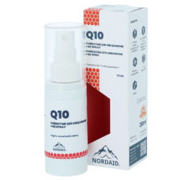 NORDAID Coenzyme Q10 Ubiquinone and Vitamin B6 Spray, 30ml