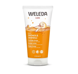 WELEDA Kids Gentle Shampoo-Body Wash Orange, 150ml