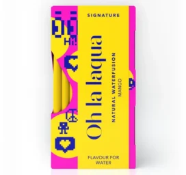 OH LA LAQUA Flavored Water Essence without sugar and sweeteners Fruit Mango, 10 pcs