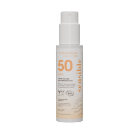 ALPHANOVA Sensitiv+ fragrance-free organic sunscreen spray SPF 50+ for sensitive and reactive skin, 100 g