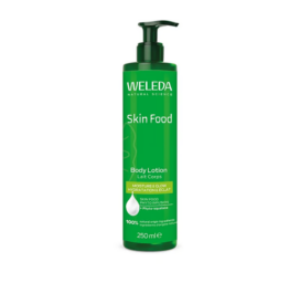 WELEDA Skin Food nourishing body lotion with a blend of calendula, chamomile, and rosemary, 250 ml