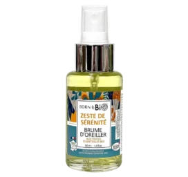 BORN TO BIO Soothing Pillow Spray with Citrus Essential Oils, 50ml