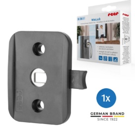 REER WinLock window and balcony door lock, anthracite, 1 pc