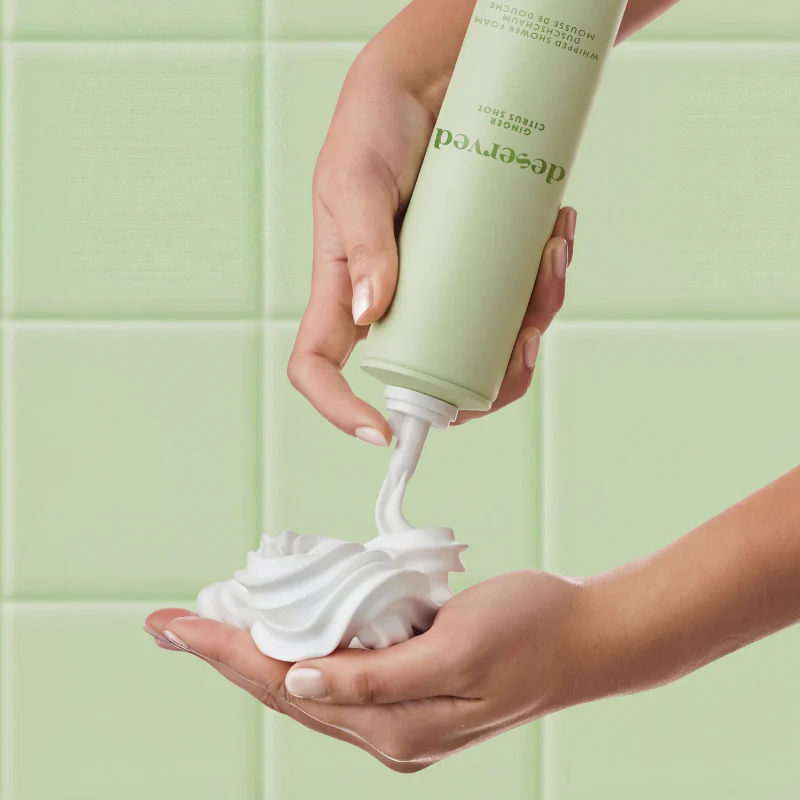 DESERVED Airy Shower Foam Ginger Citrus Shot, 250ml - Image 6