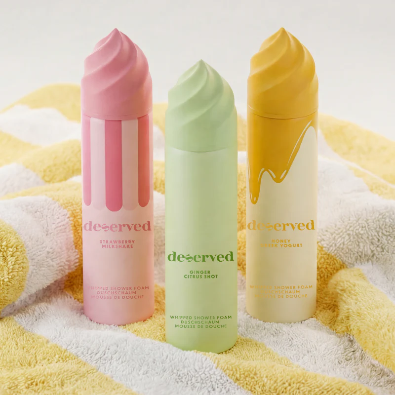 DESERVED Airy Shower Foam Ginger Citrus Shot, 250ml - Image 7