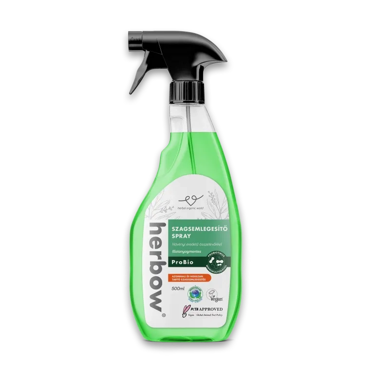 HERBOW Probiotic odour neutraliser, long-lasting freshness for up to 7 days, 500 ml