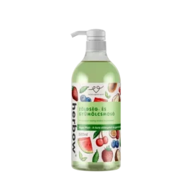 HERBOW biodegradable and fragrance-free fruit and vegetable wash, 500 ml