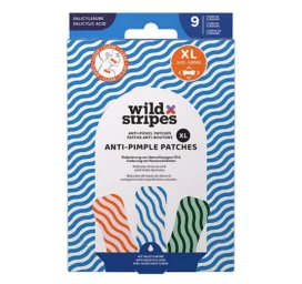 WILD STRIPES Anti-Pimple Patches enlarged pimple patches with salicylic acid XL, 9 pcs