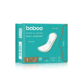 Baboo daily sanitary pads, 30 pcs, size 1