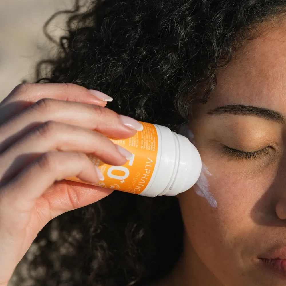 ALPHANOVA Organic Sun päikesekaitse roll-on sport näole ja kehale SPF50+, 50g - Image 2