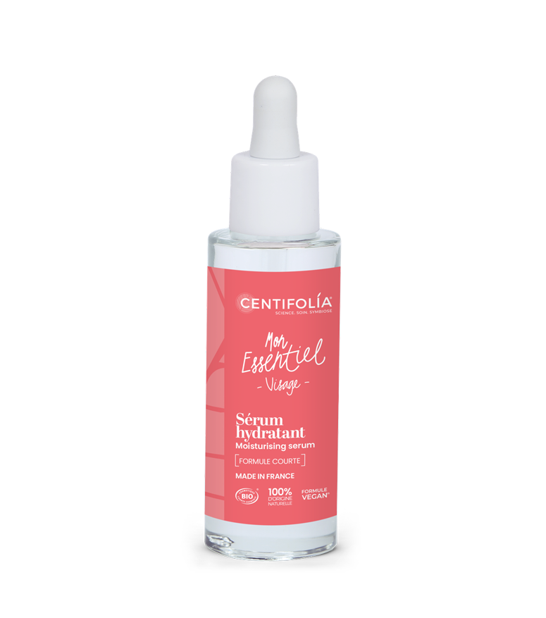 CENTIFOLIA Mon Essentiel moisturizing facial serum with aloe vera, glycerin and hyaluronic acid, 30 ml