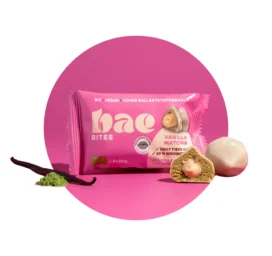 BAE Organic Matcha Date Bites with Vanilla Cream and Swiss Chocolate, Vanilla Matcha, 2x20g