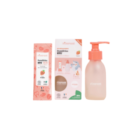 PIMPANT Children's strawberry-flavoured toothpaste starter kit, 8 g