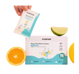PIMPANT 3in1 citrus-scented WC cleaning tablets, 15 pcs