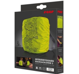 REERE MyBuddyGuard reflective rain cover for school bag, size S